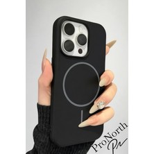 ProNorth IPhone 16 PRO MAX Uyumlu Kılıf Magsafe Destekli Premium Sıvı Silikon Kapak