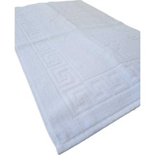 Mira Home 2 Li Ayak Izli Banyo Paspas 100 Pamuklu Ayak Havlusu 50X70 cm