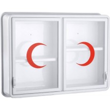 Ayder Timya CAM 2 KAPAKLI ECZA DOLABI 35x49x10 cm (Timya/Go1395)  200487