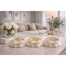 Mir Store – 3’lü Fiyonklu Takı Kasesi Seti