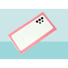 Tkgz Samsung Galaxy A52 A525 Arka Pil Batarya Kapağı Kapak ( Full Kamera Lensli ) Beyaz