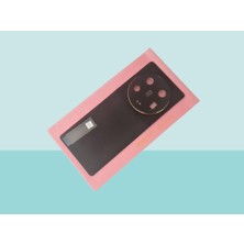 Tkgz Xiaomi Mi 13 Ultra Arka Pil Batarya Kapağı Kapak ( Full Kamera Lensli ) Siyah