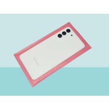 Tkgz Samsung Galaxy S21 Fe Arka Pil Batarya Kapağı Kapak ( Full Kamera Lensli ) Beyaz