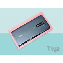 Tkgz Xiaomi Redmi Note 8 Pro Arka Pil Batarya Kapağı Kapak ( Full Kamera Lensli ) Siyah