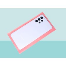 Tkgz Samsung Galaxy A52 A525 Arka Pil Batarya Kapağı Kapak ( Full Kamera Lensli ) Mavi