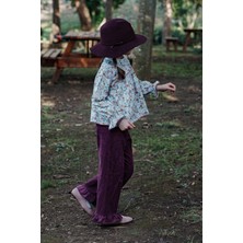 Feviola Mor, Fitilli Kadife Pantolon