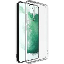 Ally Sm Galaxy S22 Kılıf Kamera Korumalı Ince Şeffaf Silikon KILIF-(5775)