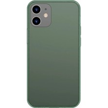 Frosted Glass Iphone 12 -12 6.1ınch Shockproof Koruyucu KILIF-(5775)