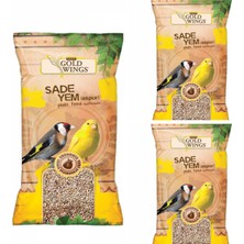 Gold Wings Evcil Hayvan Sade Kuş Yemi 3'lü Paket