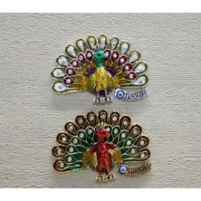 Swaroski Tavuskuşu Magnet ALK3852