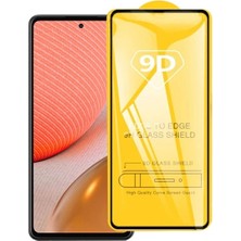 Sm Galaxy A72 9d Full Glue Tempered Cam Ekran KORUYUCU-(5775)