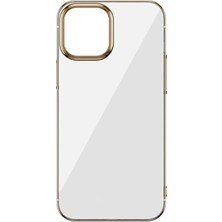 Glitter Iphone 12/12 Şeffaf Lüx Silikon Kılıf Tpu KILIF-(5775)