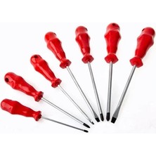 Mıknatıslı Düz Yıldız Tornavida Seti - 7 Parça