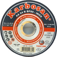 Ayder Timya İNOX METAL KESİCİ DİSK 115MMX1.0X22 (Timya/Go1395)  202012