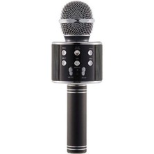 Yüksek Kaliteli Siyah Karaoke Mikrofon ile Eğlenceye Davet