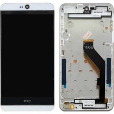 Day Htc Desire 826 LCD Ekran Dokunmatik Beyaz Çıtalı