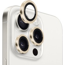 Ally Iphone 15 Pro/15 Kamera Lens Koruma CAMI-(5775)