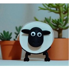 Dekoratif Koyun Figürlü Tuvalet Kağıtlığı - Eğlenceli Banyo Aksesuarı