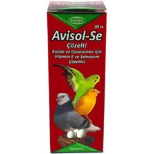 Biyoteknik Avisol-Se Kuş Vitamin ve Mineral Takviyesi 30CC