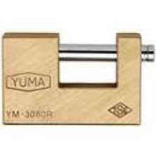 Ayder Timya GENİŞ - SARI KAYAR MİLLİ PİMLİ KİLİT 80MM (Timya/Go1395)  202601