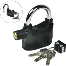 Ayder Timya Desibel Siyah Alarmlı Çok Fonksiyonlu Ekstra Güvenlikli Kare Asma Dolap Kilidi (Timya/Go1395)  202598