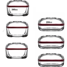 Paşabahçe 96888 Plus Silikon Contalı Kapaklı Saklama Kabı Seti 3AD-395 cc + 3AD 200 cc