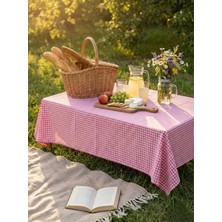 Komana Art Piti Kareli (Pötikare) Sofra Bezi, Masa Örtüsü, Piknik Örtüsü, Çok Amaçlı Örtü