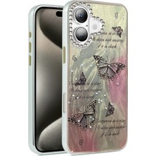 Newface Iphone 16 Plus Kılıf Blade Aynalı Desenli Kapak - Desen 6