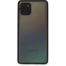 Newface Samsung Galaxy A81 / Note 10 Lite Kılıf Montreal Silikon Kapak - Siyah