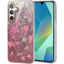 Newface Samsung Galaxy S24 Fe Kılıf Blade Aynalı Desenli Kapak - Desen 7