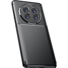 Newface Realme 12 Pro Plus Kılıf Auto Focus Karbon Kapak - Siyah
