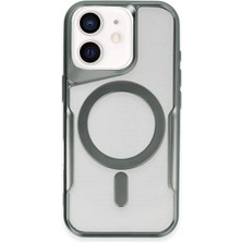 Newface Iphone 11 Kılıf Boyi Magsafe Silikon Kapak - Yeşil