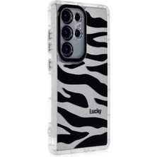 Newface Samsung Galaxy S24 Ultra Kılıf Reflexion Desenli Kapak - Desen 9