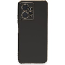 Newface Xiaomi Redmi Note 12 4g Kılıf Volet Silikon - Siyah