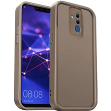 Newface Huawei Mate 20 Lite Kılıf Viera Silikon - Kahverengi