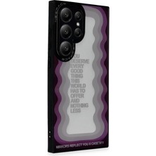 Newface Samsung Galaxy S24 Ultra Kılıf Mirror Desenli Kapak - Mirror - 5