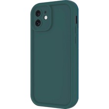 Newface Iphone 11 Kılıf Viera Silikon - Koyu Yeşil