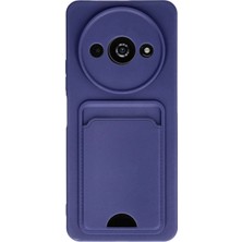 Newface Xiaomi Redmi A3 4g Kılıf Kelvin Kartvizitli Silikon - Lacivert