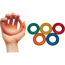 Helia Studio 1 Adet Turuncu Kauçuk El Sıksığı - Sıksık - Fizik Tedavi Egzersiz Aleti Sık Sık - Spor