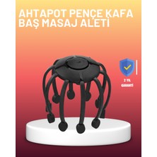 Eilo Luxe USB Şarjlı Kafa Masaj Aleti 3 Modlu 8 Başlıklı Stres Giderici - AA002C-67SHS0