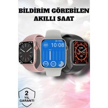 Eilo Luxe Akıllı Saat Adım Sayar Kalp Atışı Izleme Dokunmatik Bluetooth Bağlantılı - AA002C-67XK11