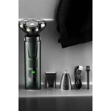 Eilo Luxe 3 Başlıklı Profesyonel Saç ve Sakal Bakım Seti Vücut Burun ve Kulak Tüy Alma - AA002C-67YVM4