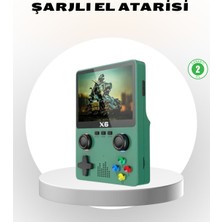 Eilo Luxe Taşınabilir Oyun Konsolu 3.5 Inç IPS Ekran Yaylı Çift Lr Tuşlu - AA002C-67SP55