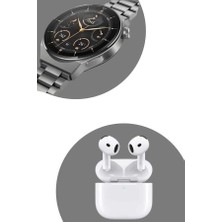 Eilo Luxe Akıllı Saat ve Kulaklık Seti Bildirim Görme Arama Cevaplama Anc Özelliği - AA002C-67YID2