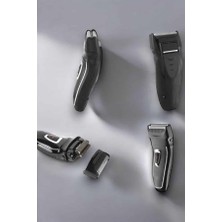 Eilo Luxe Şarjlı Paslanmaz Çelik Bıçaklı ve Kablosuz Saç Sakal Tıraş Makinesi - AA002C-67YV57