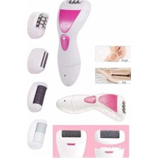 Eilo Luxe 4 Başlıklı Bakım Cihazı Epilatör Tüy Alma Makinesi Topuk Törpüsü - AA002C-67V514