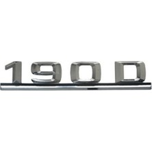 Wender Mercedes Bagaj Yazısı -190D- [W201]