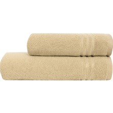 Dotamess %100 Organik Pamuk Milano Premium 2'li Banyo Havlu Seti: 1ADET Banyo Havlusu ve 1ADET El,yüz Havlusu