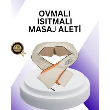 Eilo Luxe Ovmalı Isıtmalı Boyun Omuz Bel Masaj Aleti Kas ve Eklem Ağrılarına Etkili - AA002C-67VJM9