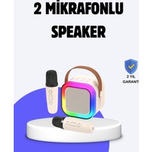 Eilo Luxe Taşınabilir Bluetooth Karaoke Hoparlör – 2400 Mah Batarya - AA002C-67WSS5
